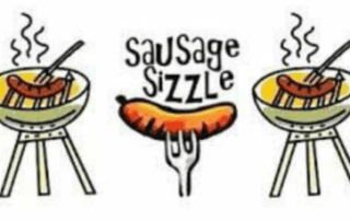 Sausage sizzle fundraising