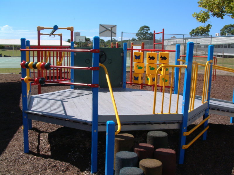 All Abilities Playground - Play Poles All Abilities Playground