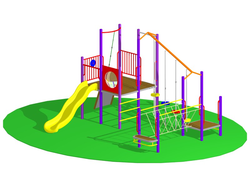 Playground Design of Play Gym